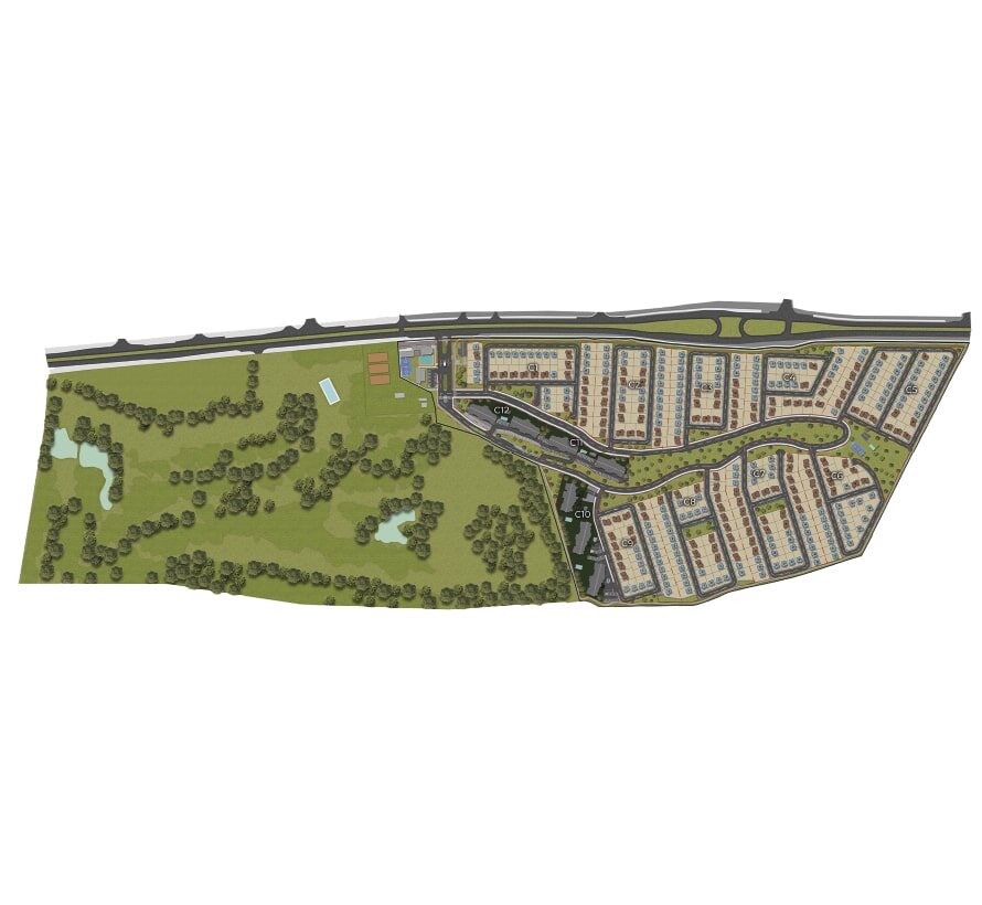 Masterplan Vista Golf Departamentos