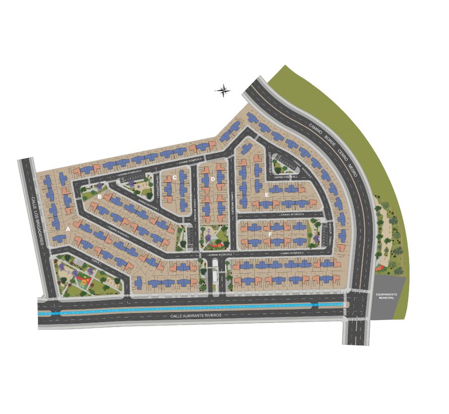 Masterplan Condominio Alto Aliwen