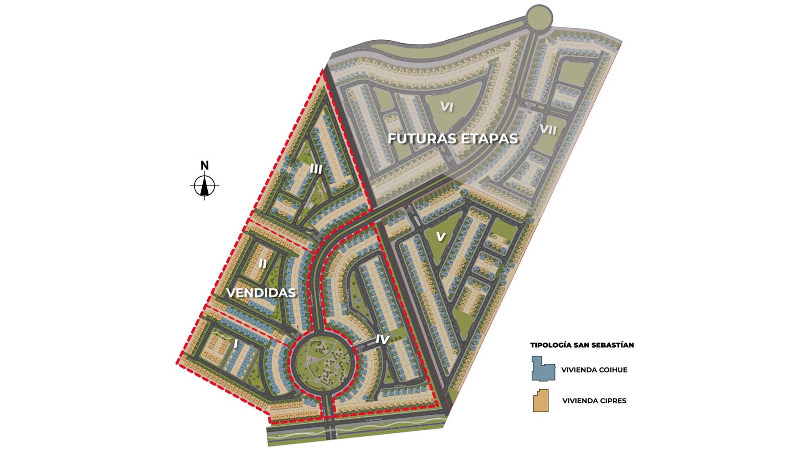 Masterplan Hacienda San Sebastián V