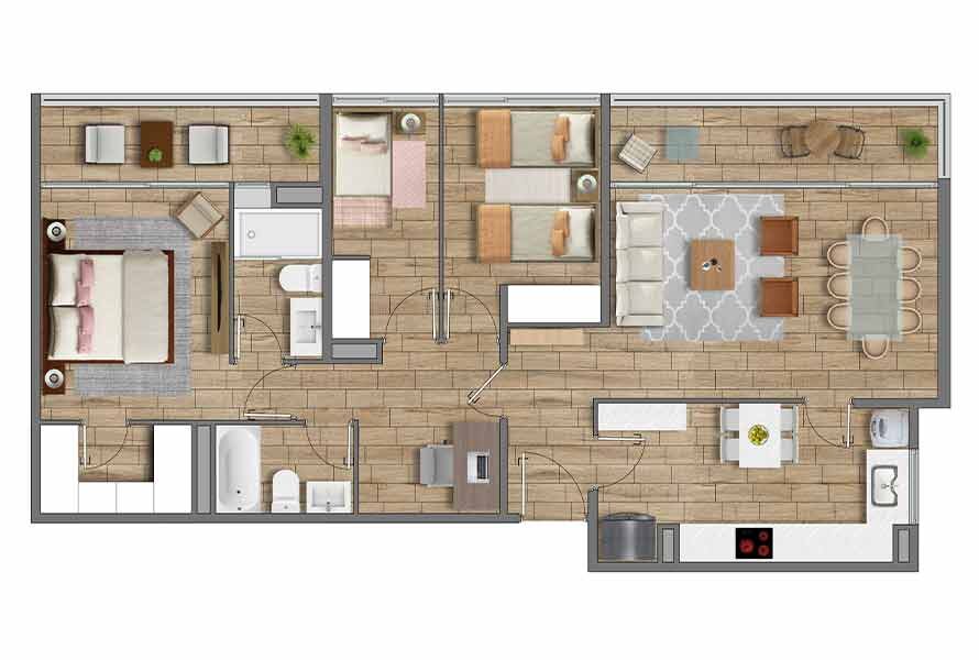 Planta 1